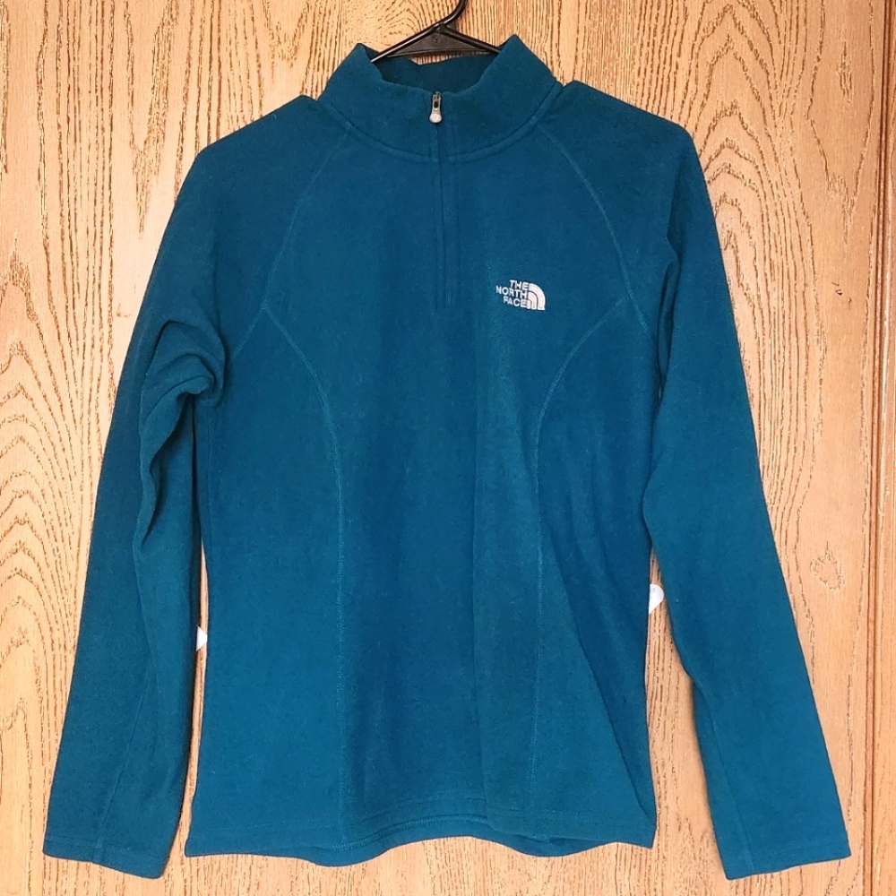 The North Face Pull Over Fleece - Teal - Medium (M)